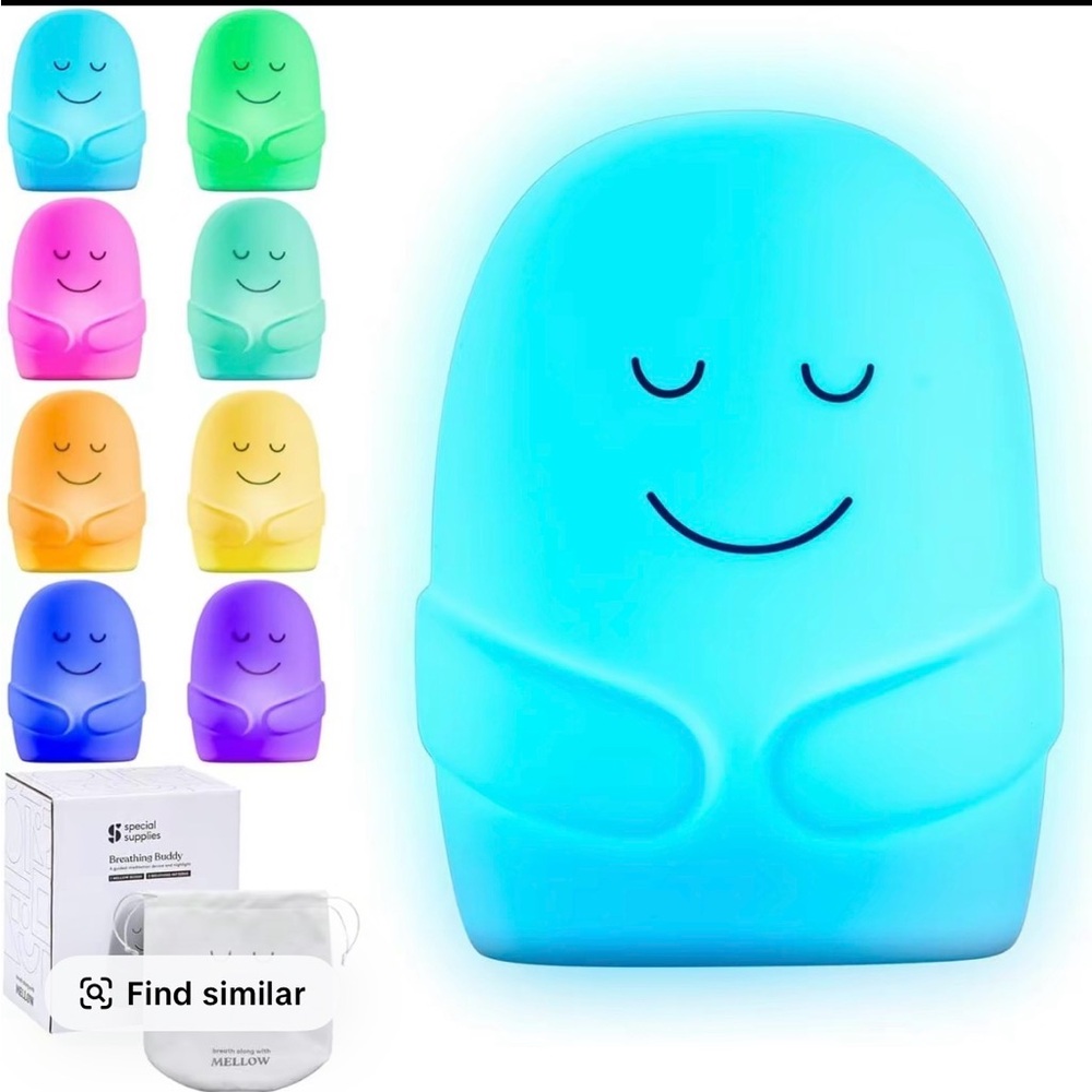 Colour Guided Breathing Device - 10 Colours, 10 Modes, 10 Breathing Styles